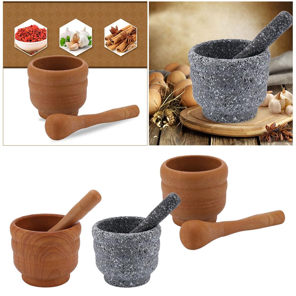 Mortar Pestle Granite - Juego de mortero y mortero de