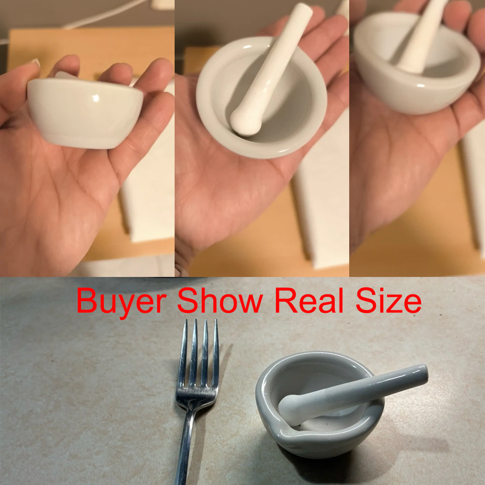 Mini molinos de 6ml con cuenco - Mortar Pestle Granite reseña y precio