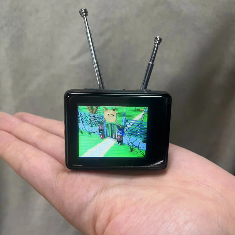Mini TV Retro con Pantalla Tác - Home Cooking Videos reseña y precio