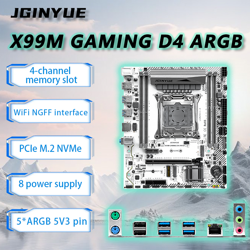 Placa base JGINYUE X99 LGA2011 - Home Cooking Videos reseña y precio