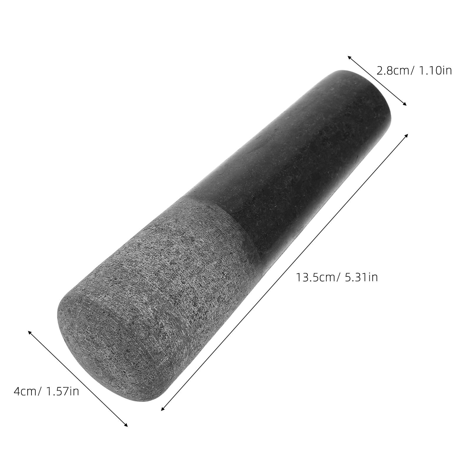 Mortero de piedra y pilón para - Mortar Pestle Granite reseña y precio