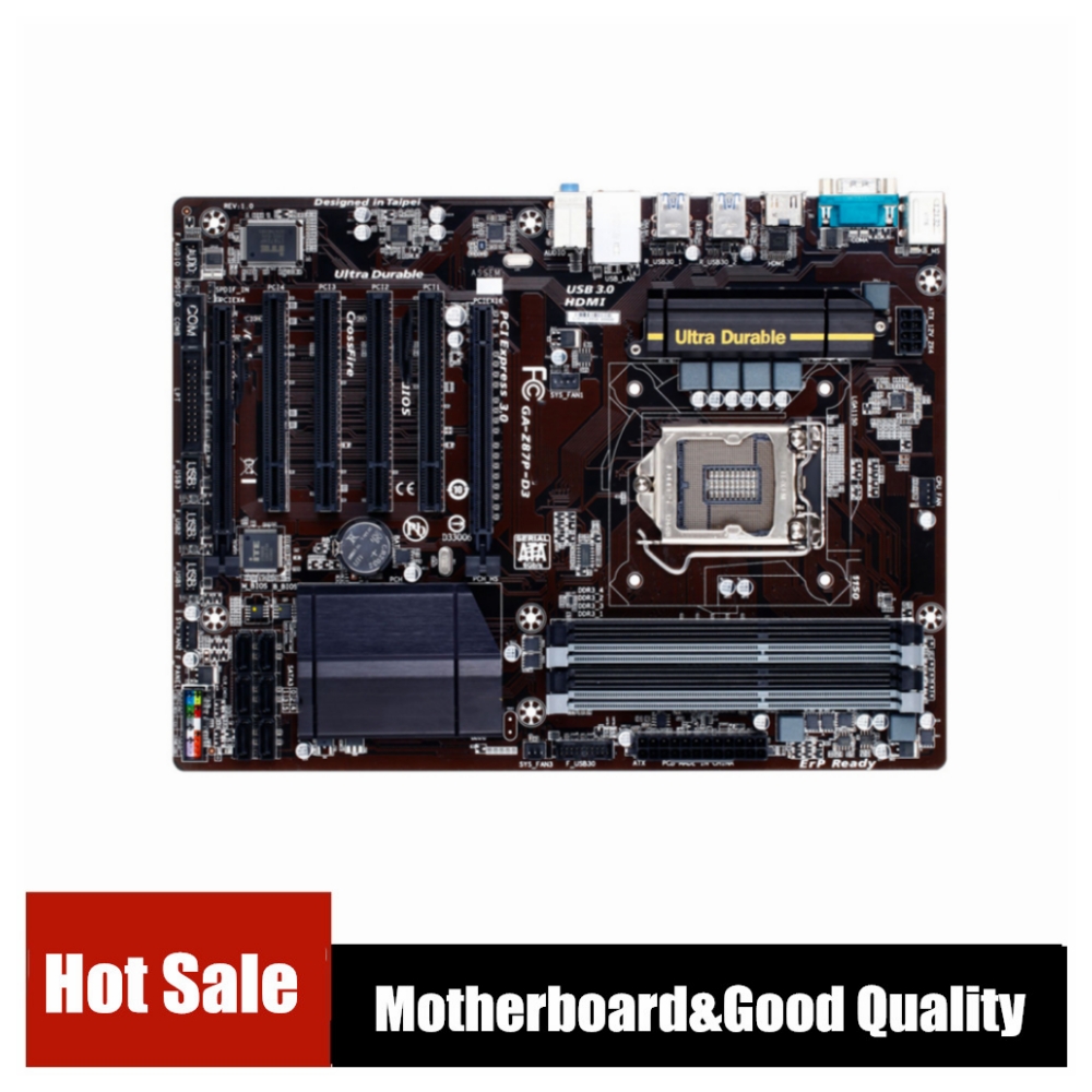 Placa base para GA-Z87P-D3 LGA - Home Cooking Videos reseña y precio