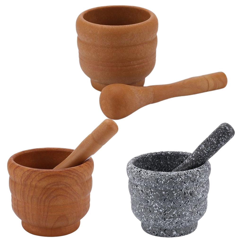 Juego de mortero y mortero de  - Mortar Pestle Granite reseña y precio