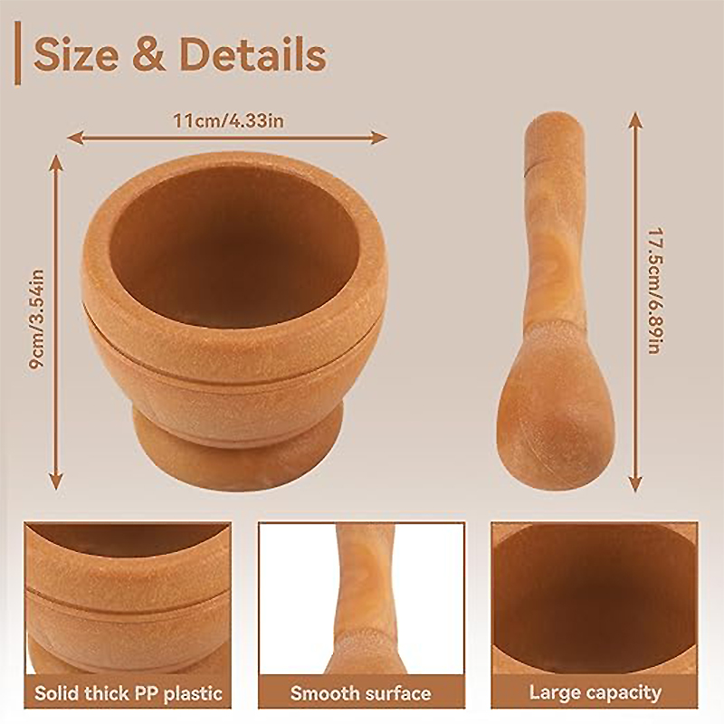 Household Grinder Pressing Gar - Mortar Pestle Granite reseña y precio
