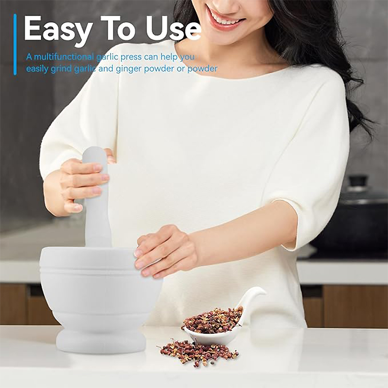 Household Grinder Pressing Gar - Mortar Pestle Granite reseña y precio