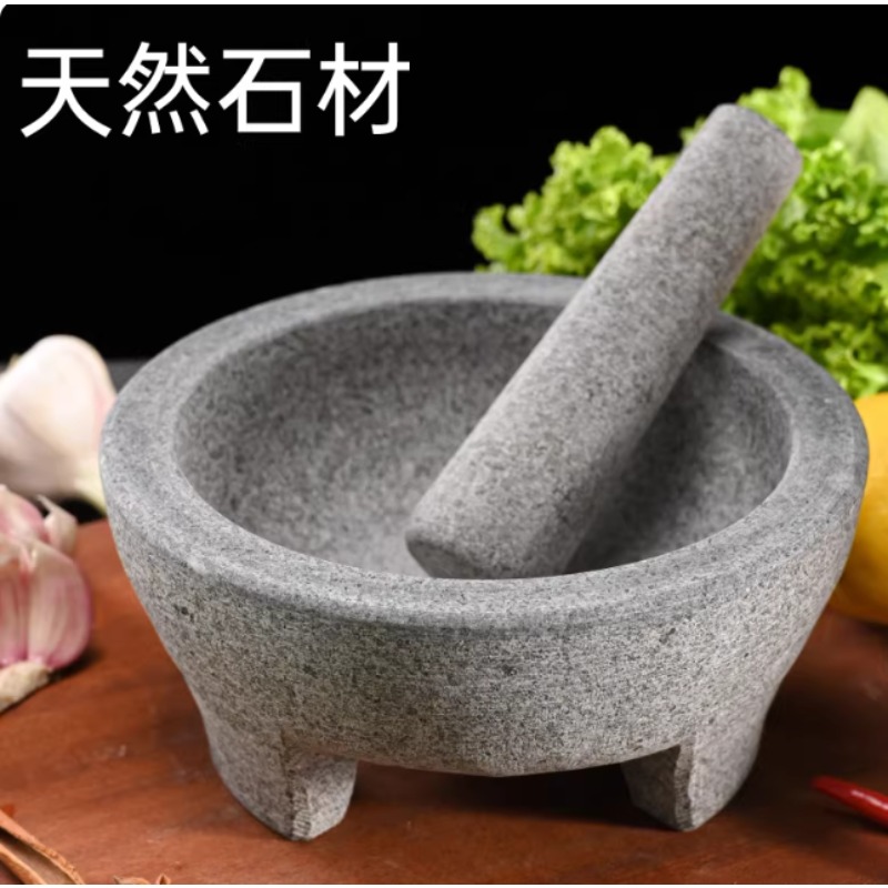 Mortero y pilón de granito de  - Mortar Pestle Granite reseña y precio
