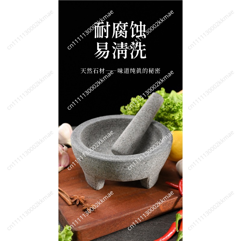 Mortero y pilón de granito de  - Mortar Pestle Granite reseña y precio
