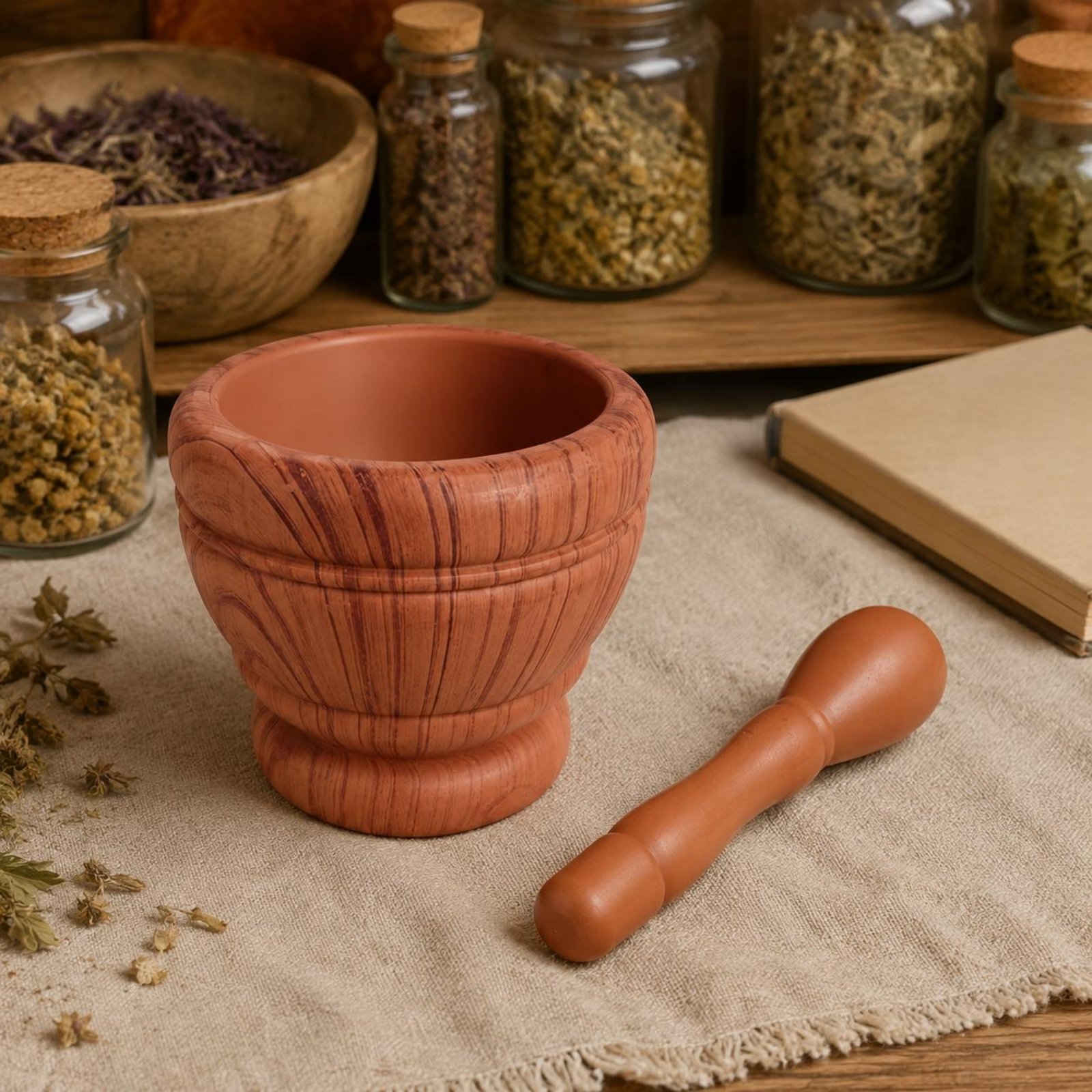 Mortero y Pilón para Ajo, Fáci - Mortar Pestle Granite reseña y precio