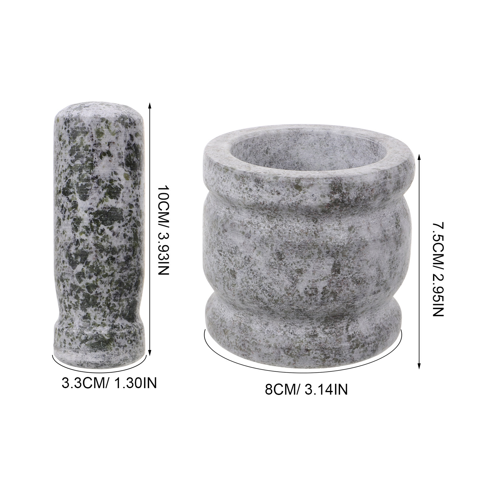 Juego de Mortero y Pilón de Gr - Mortar Pestle Granite reseña y precio