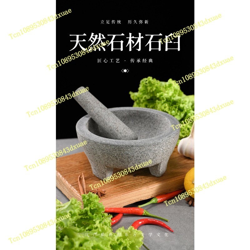 Mortero y pilón de granito nat - Mortar Pestle Granite reseña y precio