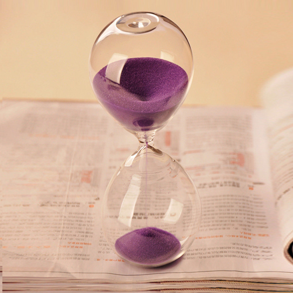 Reloj de arena morado de 15 mi - Home Cooking Game reseña y precio